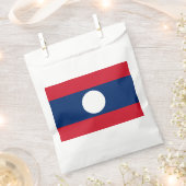 Sachets En Papier Drapeau du Laos (Coupé)