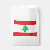 Sachets En Papier Drapeau du Liban (Devant)