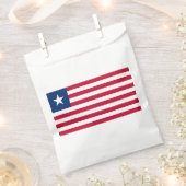 Sachets En Papier Drapeau du Liberia (Coupé)