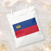Sachets En Papier Drapeau du Liechtenstein (Coupé)
