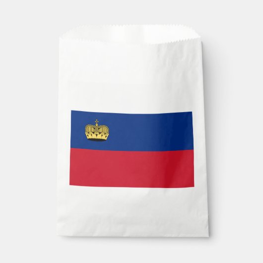 Sachets En Papier Drapeau du Liechtenstein (Devant)