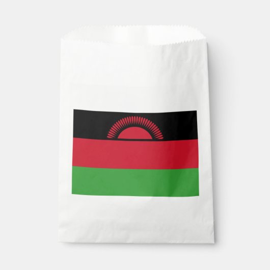 Sachets En Papier Drapeau du Malawi (Devant)