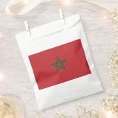 Sachets En Papier Drapeau du Maroc (Coupé)