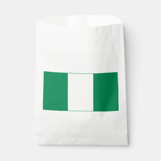 Sachets En Papier Drapeau du Nigeria (Devant)