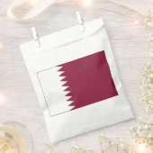 Sachets En Papier Drapeau du Qatar (Coupé)