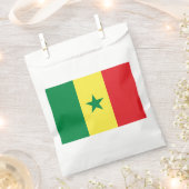 Sachets En Papier Drapeau du Sénégal (Coupé)