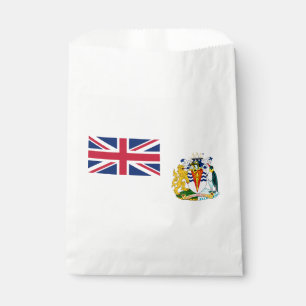 Sachets En Papier Drapeau du Territoire antarctique britannique