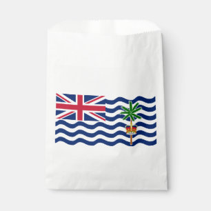 Sachets En Papier Drapeau du Territoire britannique de l'océan Indie