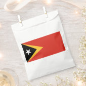 Sachets En Papier Drapeau du Timor oriental (Coupé)