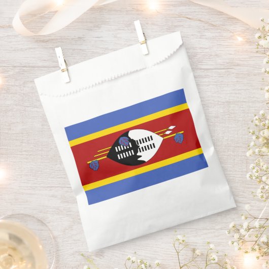 Sachets En Papier Drapeau Eswatini (Coupé)