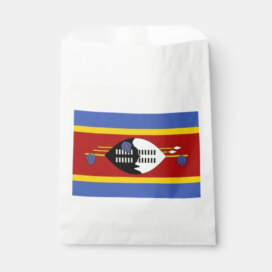 Sachets En Papier Drapeau Eswatini (Devant)