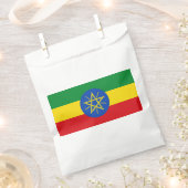 Sachets En Papier Drapeau Éthiopie (Coupé)