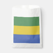 Sachets En Papier Drapeau Gabon (Devant)