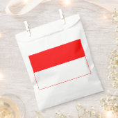 Sachets En Papier Drapeau Indonésie (Coupé)