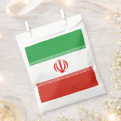 Sachets En Papier Drapeau iranien (Coupé)