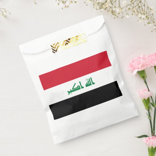 Sachets En Papier Drapeau Iraq (Scellé)