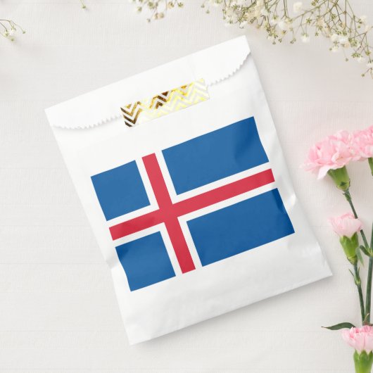 Sachets En Papier Drapeau Islande (Scellé)