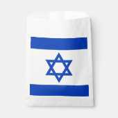 Sachets En Papier Drapeau Israël (Devant)