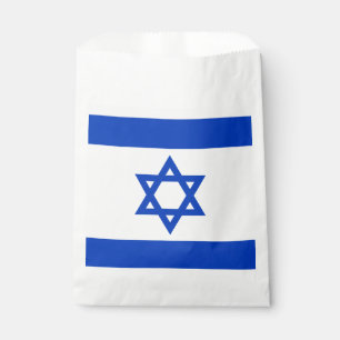 Sachets En Papier Drapeau israélien
