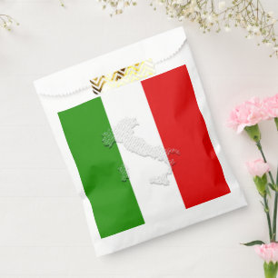 Sachets En Papier Drapeau italien