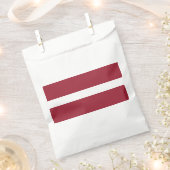 Sachets En Papier Drapeau Lettonie (Coupé)