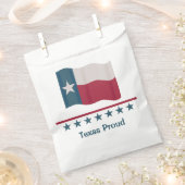 Sachets En Papier Drapeau longue étoile Texas Fière Personnalisé (Coupé)