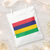 Sachets En Papier Drapeau Maurice (Coupé)