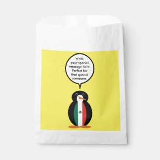 Sachets En Papier Drapeau Mexicain Parlant Mme Penguin Favor Sac