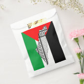 Sachets En Papier Drapeau palestinien et carte avec Motif Keffiyeg (Scellé)