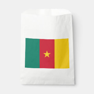 Sachets En Papier Drapeau patriotique du Cameroun