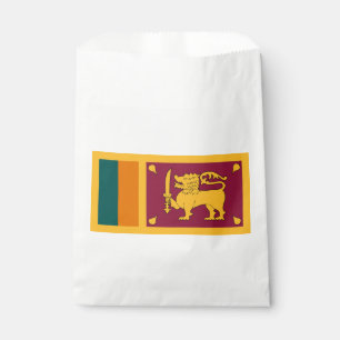 Sachets En Papier Drapeau Sri Lanka