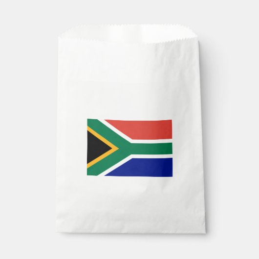 Sachets En Papier Drapeau sud-africain (Devant)