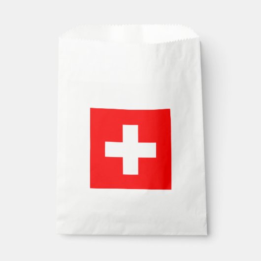 Sachets En Papier Drapeau suisse (Suisse) (Devant)