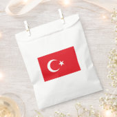 Sachets En Papier Drapeau turc (Turquie) (Coupé)