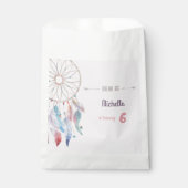 Sachets En Papier Dream Big Boho Dreamcatcher Anniversaire (Devant)