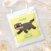 Sachets En Papier Drôle animal avide de carcajou (Coupé)