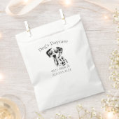 Sachets En Papier Drôle Dalmatien Chien d'affaires (Coupé)