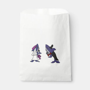 Sachets En Papier Drôle Épouse de requin et mariage de chambre Favor