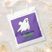 Sachets En Papier Drôle Ghost immobilier traitement d'Halloween (Coupé)