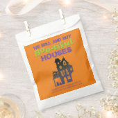 Sachets En Papier Drôle Halloween Maison hantée Traite immobilier (Coupé)