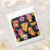 Sachets En Papier drôle halloween monstres de restauration rapide (Coupé)
