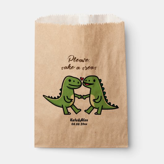 Sachets En Papier Drôle Mariage (Devant)