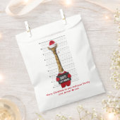 Sachets En Papier Drôle Noël Mugshot Guilty Giraffe (Coupé)