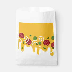 Sachets En Papier Drôle Pizza au Fromage Rétro Coulant Keto Party
