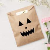Sachets En Papier Drôle visage Citrouille d'Halloween (Scellé)