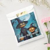 Sachets En Papier Duo Citrouille éffrayant d'Halloween (Scellé)