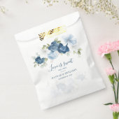 Sachets En Papier Dusty Blue Floral Greenery Mariage botanique (Scellé)