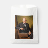 Sachets En Papier Dwight Eisenhower Président Portrait de la Maison (Devant)