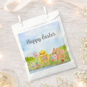 Sachets En Papier  Easter Egg Chick Easter Bunny Party (Coupé)