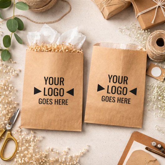 Sachets En Papier Easy Custom Corporate Business Logo